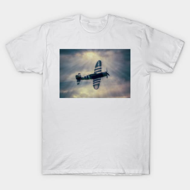 P47 Thunderbolt SNAFU T-Shirt by Nigdaw